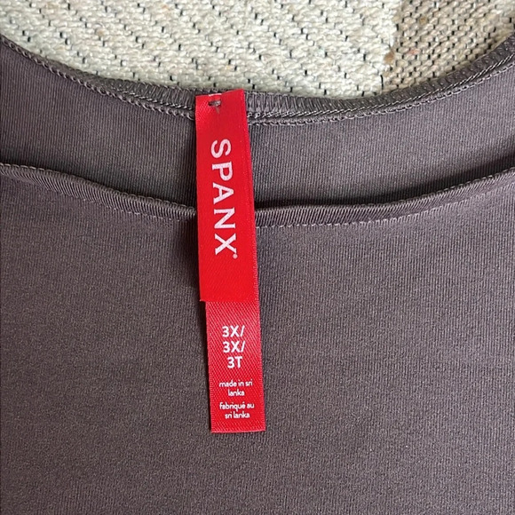 SPANX Better Base Scoop Neck soft mauve Tank Top - Picture 3 of 8